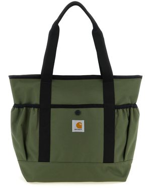 Carhartt 'clapton' Shopping Bag - Green