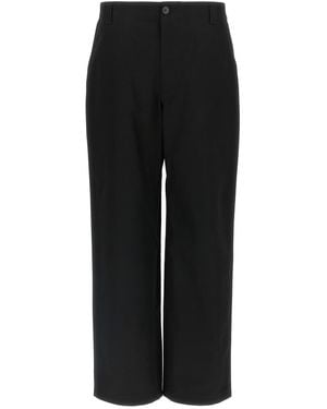 Gucci Cotton Casual Trousers - Black