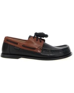 Loewe Scarpa da barca 'Campo' - Bianco