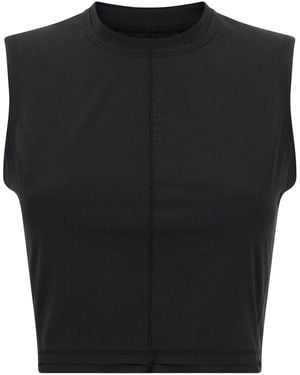 Y-3 'w Run' Top - Black