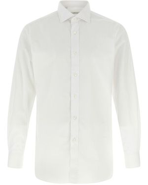Brioni 'trevi Mark' Shirt - White