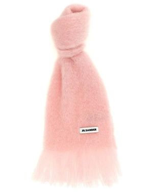 Jil Sander Sciarpa Mohair - Rosa