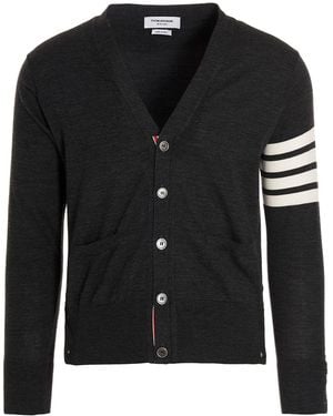 Thom Browne „4-Bar"-Cardigan - Schwarz