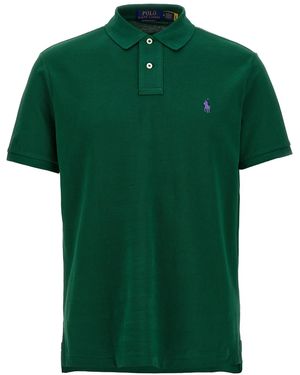 Polo Ralph Lauren Logo Polo Shirt - Green