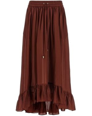 Zimmermann 'Aster' Skirt - Brown