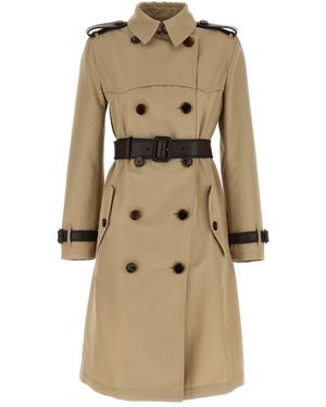 Burberry 'Foxfield' Trench Coat - Natural