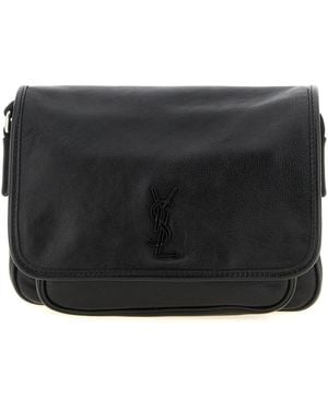 Saint Laurent Kleine Umhängetasche "Niki" - Schwarz