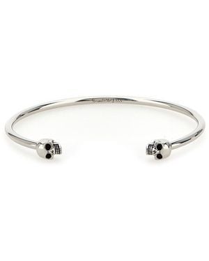 McQueen 'skull' Bracelet - Metallic