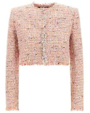 Balmain Blazer Spencer - Rosa