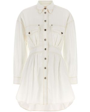 Versace Abito Chemisier 'Medusa' - Bianco