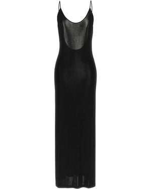 Saint Laurent Kettenkleid "Cassandre" - Schwarz
