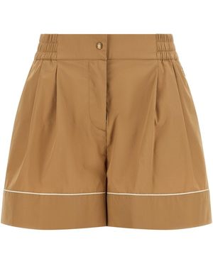Moncler Tailored Shorts - Natural