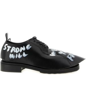 Comme des Garçons Comme Des Garçons Homme Plus Commedesgarçonshommeplus X Kidslovegaite Lace-Up Shoes - Black