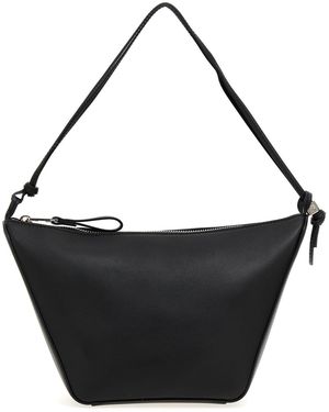 Loewe 'Mini Hammock Hobo' Shoulder Bag - Black
