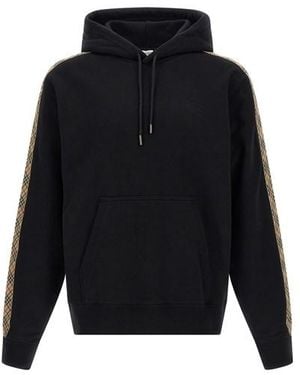 Burberry Felpa Con Cappuccio 'Simon' - Blu