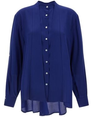 DI.LA3 PARI' 'bonton' Shirt - Blue