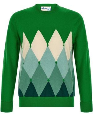 Ballantyne 'Diamond' Pullover - Grün