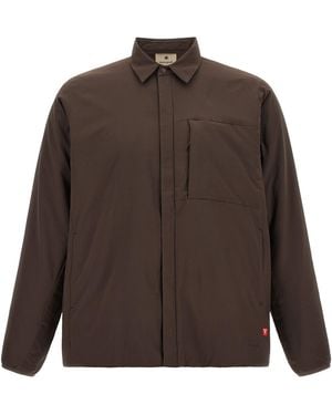 Snow Peak 'flexible Insulated' Shirt - Brown