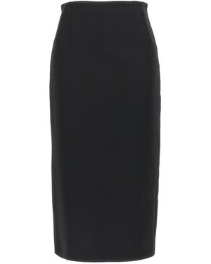 Max Mara 'pece' Skirt - Black