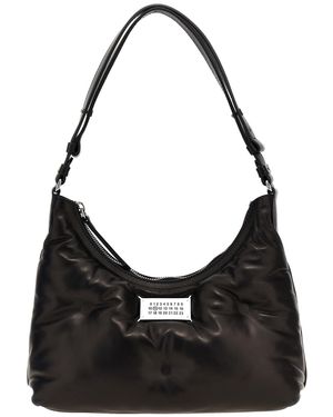 Maison Margiela "Glam Slam" Small Hobo Bag - Black