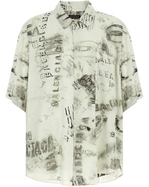 Balenciaga 'minimal' Shirt - White