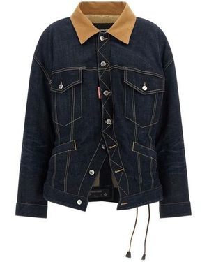 DSquared² Giacca 'Wrap Over' - Nero