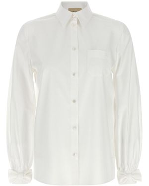 Valentino Garavani Poplin Shirt - White