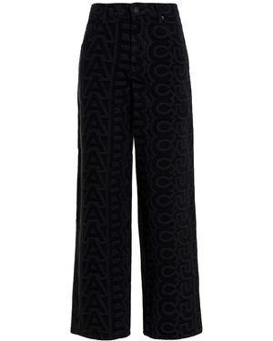 Marc Jacobs 'monogram' Jeans - Black