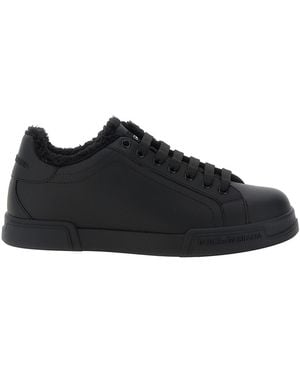 Dolce & Gabbana Sneakers "Portofino Light" - Schwarz