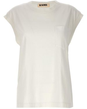 B Sides Basic Tank Top - White