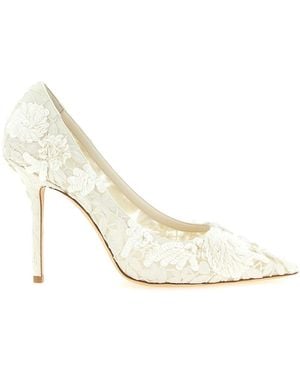 Jimmy Choo 'love' Court Shoes - White