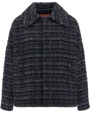 Missoni Caperdoni Frame Overshirt - Blue