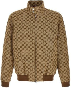 Gucci 'Gg' Bomber Jacket - Multicolour