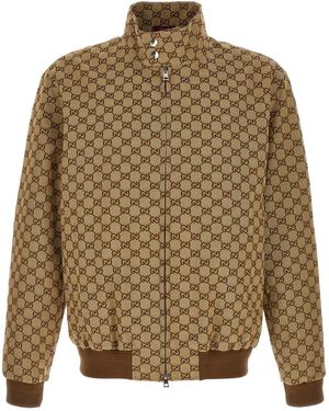 Gucci 'Gg' Bomber Jacket - Multicolour
