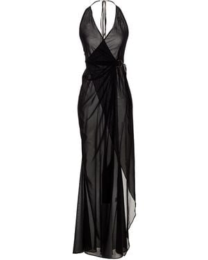 Louisa Ballou 'king Tide' Dress - Black