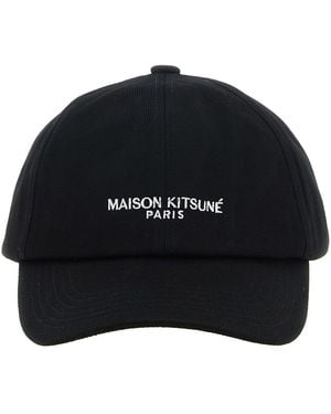 Maison Kitsuné Cappello 'Maison Kitsuné Paris' - Nero