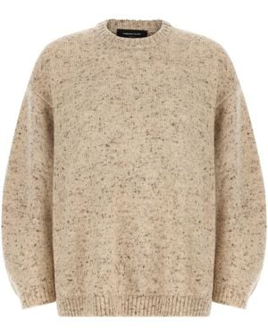 Fabiana Filippi Melange Wool Jumper - Natural