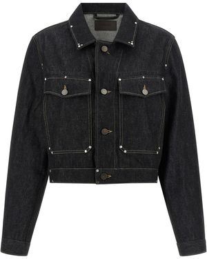 Lemaire Denim Blouson - Black