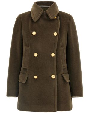 Tagliatore 'blanche' Coat - Green