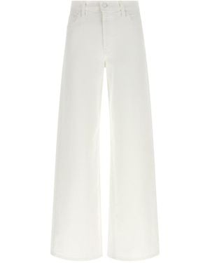 Mother 'the Rerun Zip Sneak' Jeans - White