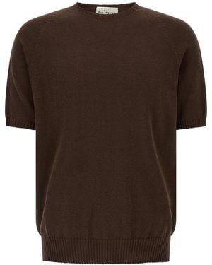 Ma'ry'ya Pullover Aus Baumwolle - Braun