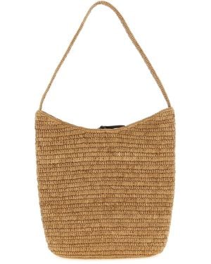The Row 'alma' Shoulder Bag - Brown