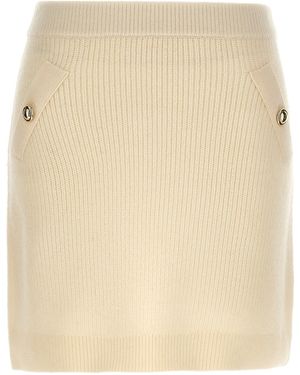Michael Kors Knitted Skirt - Natural