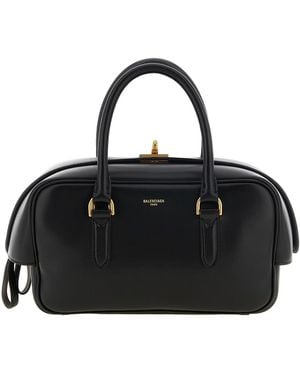 Balenciaga Borsa A Mano 'Bowling Le 7' Piccola - Nero