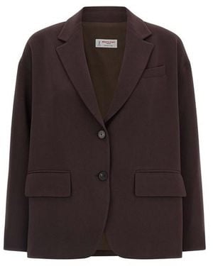 Alberto Biani Blazer Due Bottoni - Marrone
