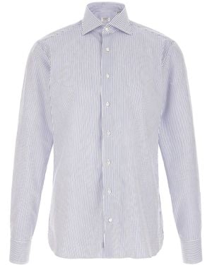 Borriello Striped Shirt - White