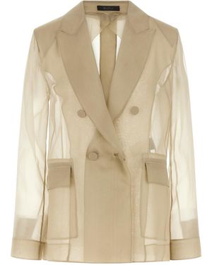 Max Mara 'mxeslogan' Blazer - Natural