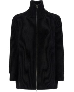 MM6 by Maison Margiela Cardigan Dress - Black