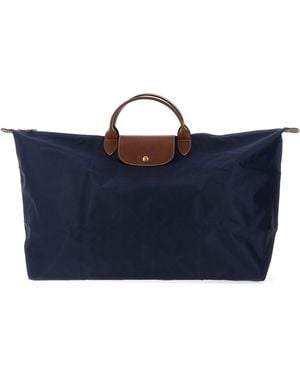 Longchamp 'xl Le Pliage Original' Duffel Bag - Blue