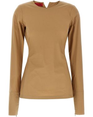 THE LATEST 'terry' T-shirt - Brown